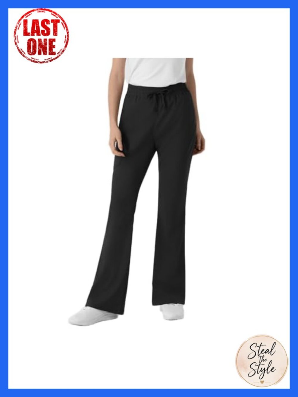 Wink Boundless Women's Flare Leg Scrub Pant Polyester Spandex Medical